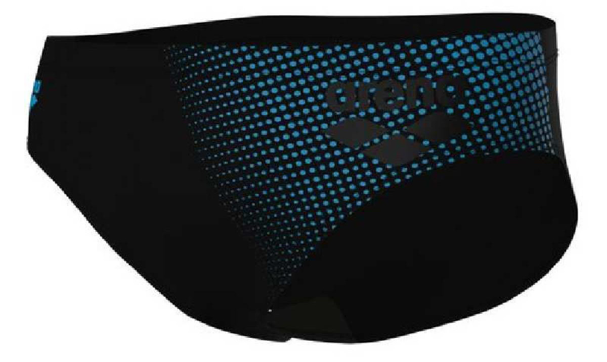 Плавки-сліпи для чоловіків Arena FOGGY DOTS SWIM BRIEFS чорний Чол 105 original Акція Знижка