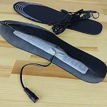 Універсальні теплі устілки для взуття з підігрівом від usb (ЮСБ) (розмір 41-46 / 25-28,5 см) YU227, фото 5