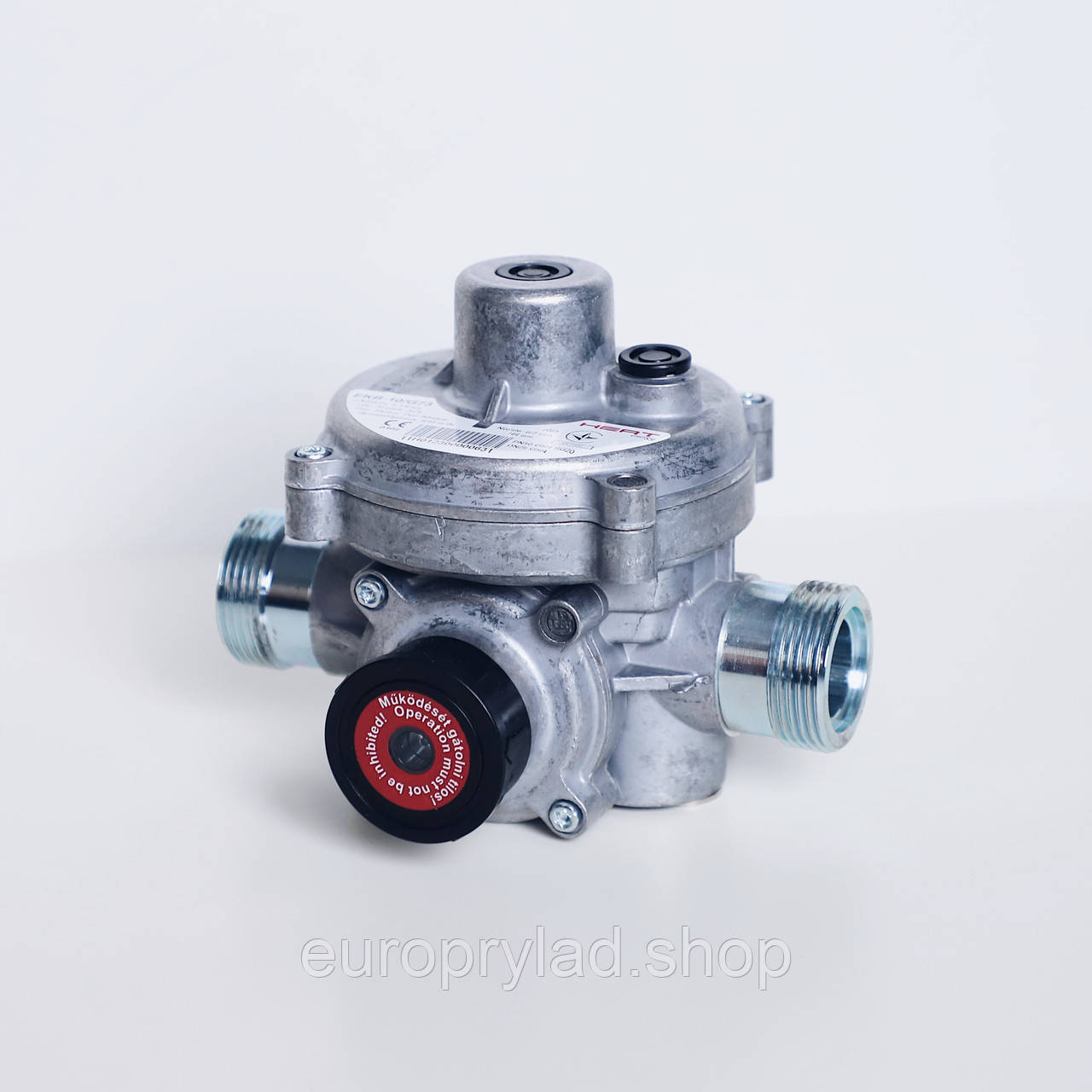 Регулятор тиску газу HEAT Gazgep EKB-10/G73 прямий 1¼' (на заміну РТГБ, KHS), фото 1