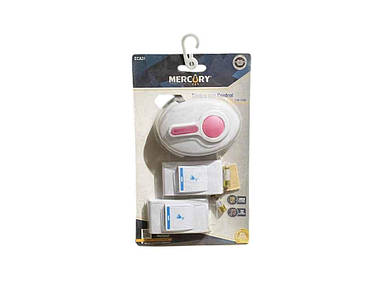 Дзвоник (дзвінок) дверний/вхідний бездротовий дві кнопки одна база ТМ КИТАЙ FG