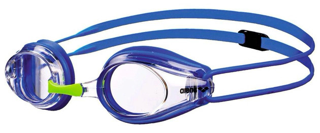 Окуляри для плавання Arena TRACKS JR синій, прозорий Діт OSFM Акція, знижка