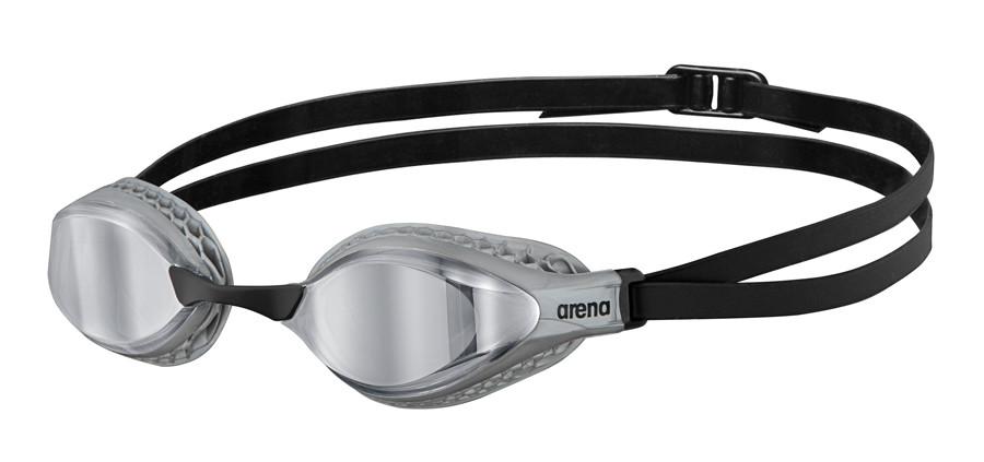 Окуляри для плавання Arena AIR-SPEED MIRROR сріблястий Уні OSFM original Акція Знижка