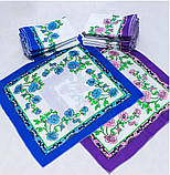 Хустка жіноча шовкова 60х60 паковання 10 шт., фото 3