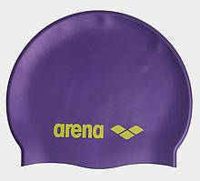 Шапка для плавання Arena CLASSIC SILICONE фіолетовий Уні OFSM original Акція Знижка