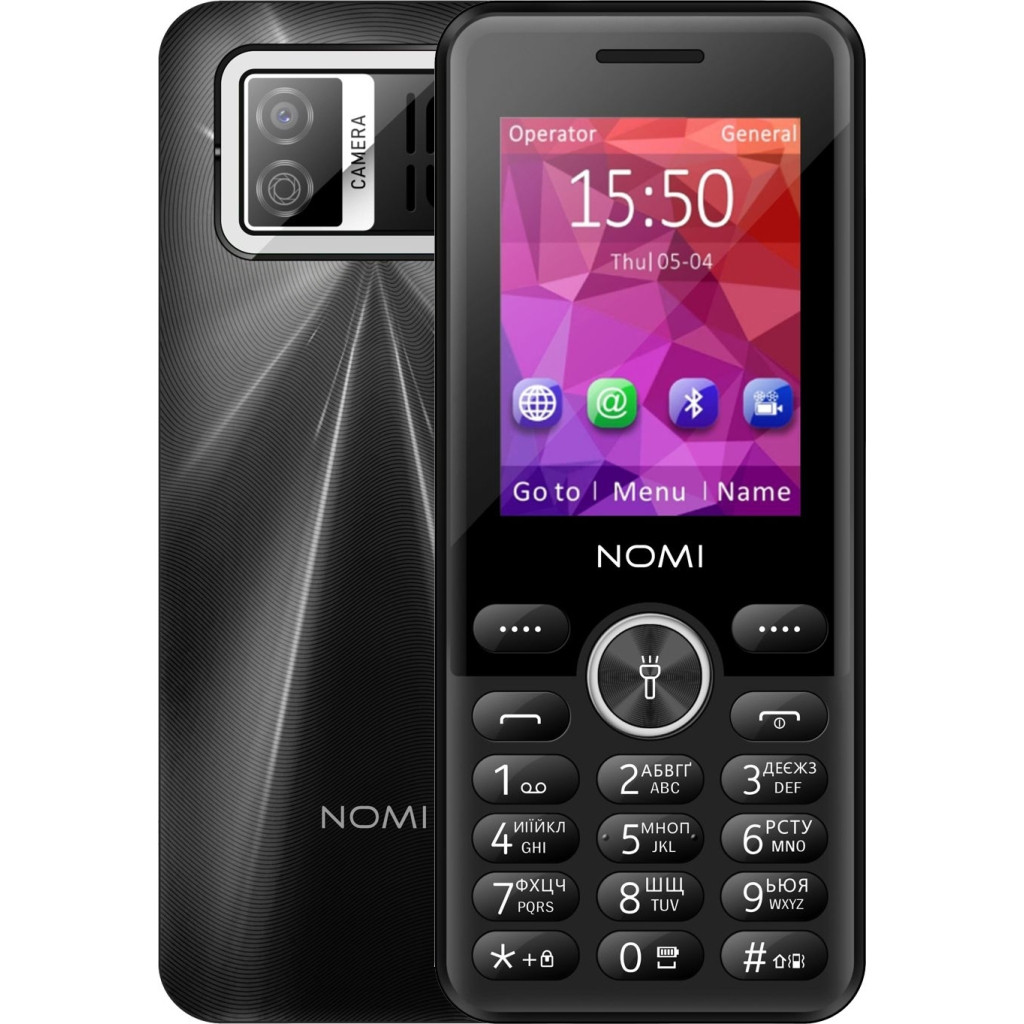 Мобільний телефон Nomi i2412 Dual Sim Black