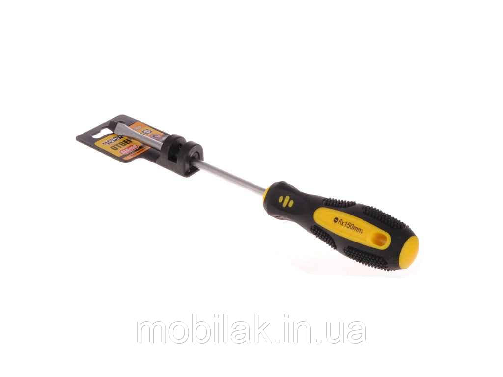 Викрутка прямий шліц SL 6x150 48-5615 ТМ MASTER TOOL