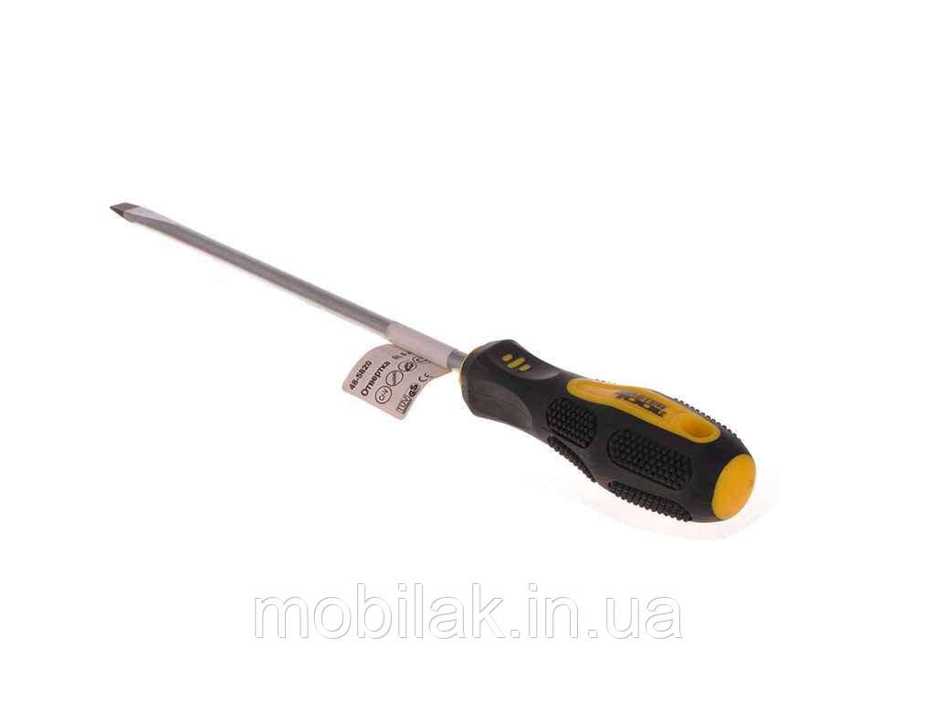 Викрутка прямий шліц SL 8x200 48-5820 ТМ MASTER TOOL