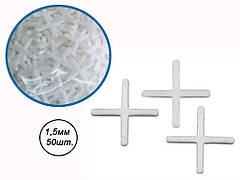 Хрестики дистанційні 1,5мм (150шт) 20-204 ТМ HT TOOLS