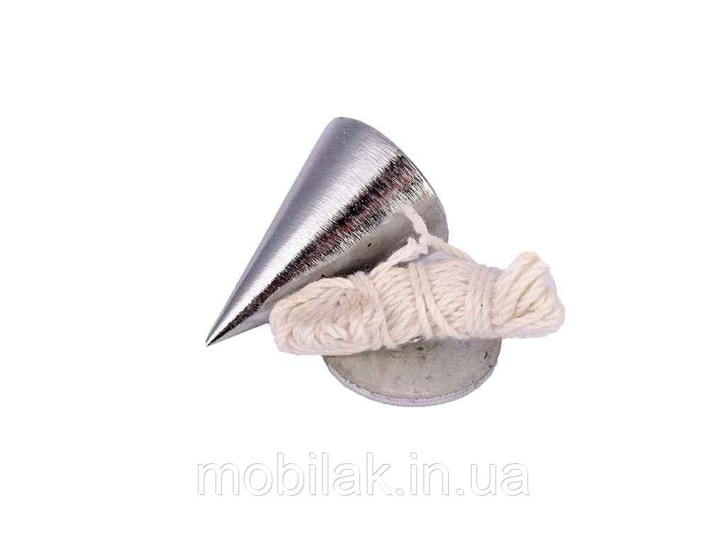 Схил будівельний металевий конусний, 100 г ТМ MASTER TOOL