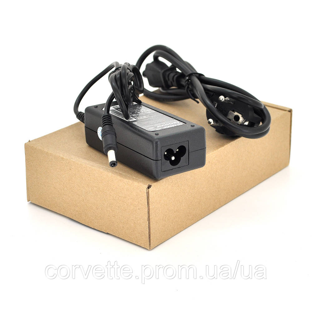 Блок живлення MERLION для ноутбука LENOVO 20V 2A (40 Вт) штекер 5,5 * 2,5 мм, довжина 0,9 м + кабель живлення corvette - фото 1 - id-p2470604717