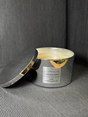 Ароматизована свічка Pepco Aromatherapy Home, (срібна) 1213