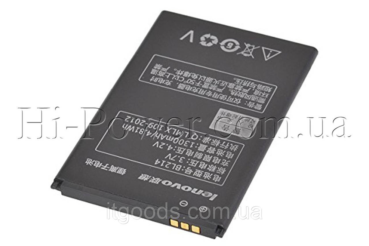 Аккумулятор / батарея / АКБ Lenovo BL214 (1300 mAh) для A316 A300T A269i - фото 2 - id-p453512552