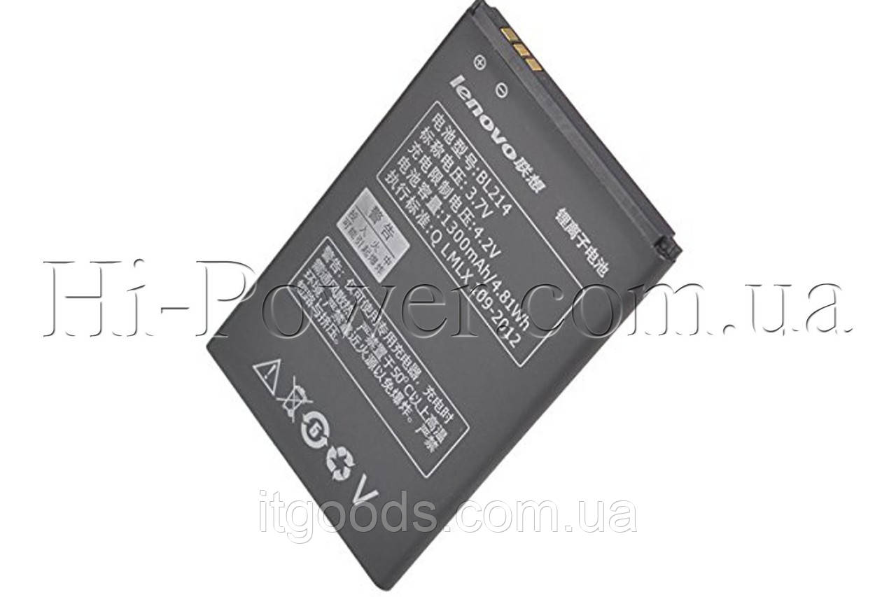 Аккумулятор / батарея / АКБ Lenovo BL214 (1300 mAh) для A316 A300T A269i - фото 4 - id-p453512552