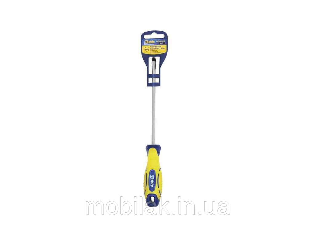 Викрутка SL5*75 мм, CrV 02-08-0507 ТМ Kubis