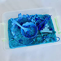 Сенсорна коробка Колір СИНІЙ з контейнером