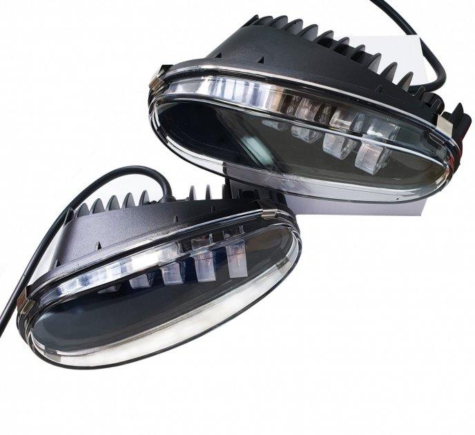 Led протитуманки ПТФ Lanos Ланос туманки Сенс Sens 70Вт