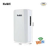 2 шт. Бездротовий міст KuWFi 1-2 км 2.4G 300 Мбіт/с B401 CPE Ретранслятор Зовнішня точка доступу, фото 7