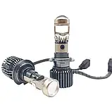 Світлодіодні BI-LED лінзи H7 Mini 70 W 6000 K 14000 Lm (лінзи H7 LED) 12 V, фото 4
