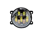 Світлодіодні протитуманні фари Led 7 лінз кругла 90 мм 100 W 3,5" Рено, Форд, Опель 2 режими, фото 5