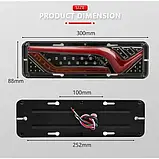 Ліхтарі задні Reap lamp Bird 30х8 см LED 12-24 V (к-т 2 шт.), фото 4