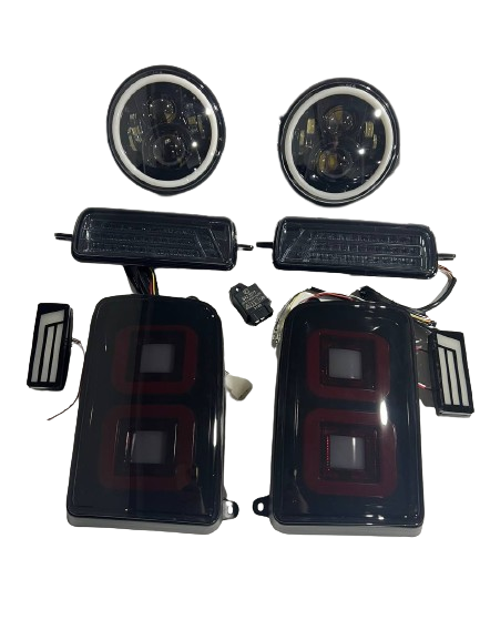 Комплект оптики для ваз 2121 21213 21214 Нива NEW Range Rover2 N + Lexus Black