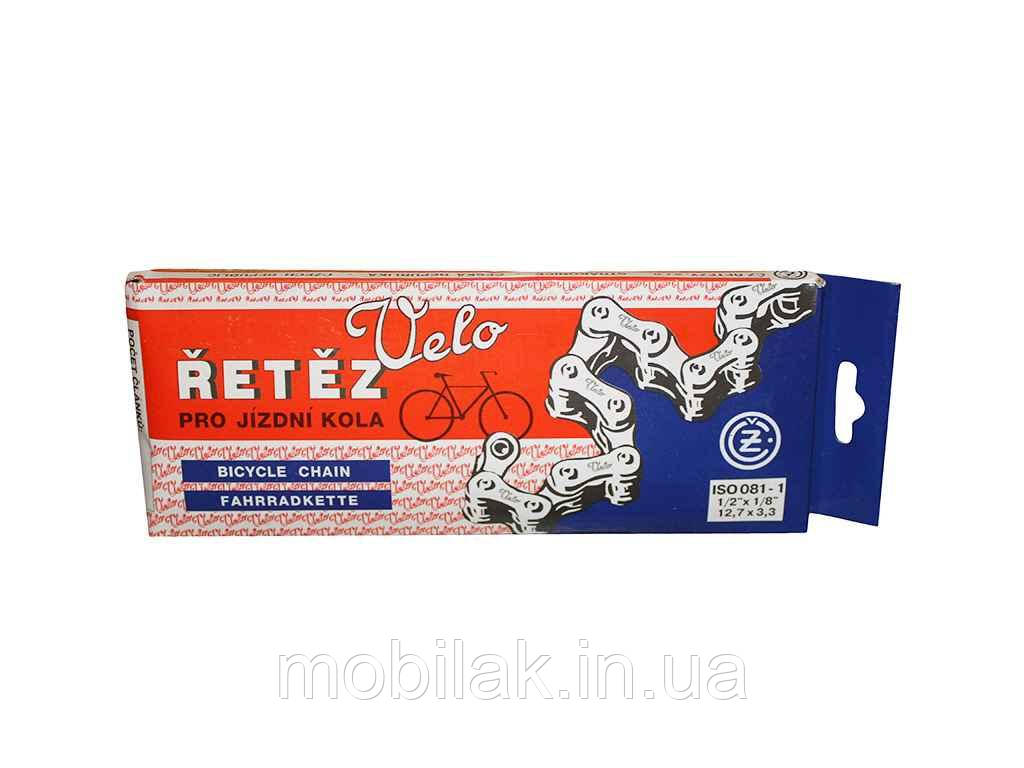 Ланцюг для велосипеда 112 Чехія 1/2х1/8(1SPD) ТМ КОЛЕСО, фото 1