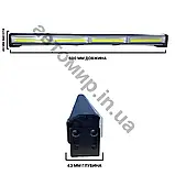 Автомобільний Led ДХО стробоскоп синього кольору 12-24 вольт 60 см, фото 5