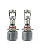 Комплект світлодіодних лінз HB4 (9005/9006) 75 Вт PRO lens, фото 3