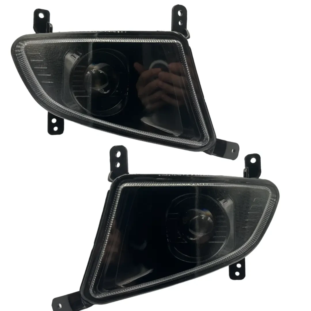 Комплект LED протитуманних фар для ДЛЯ ЛАДА Пріора  лінза 100W, 6000К ДЛЯ, фото 1
