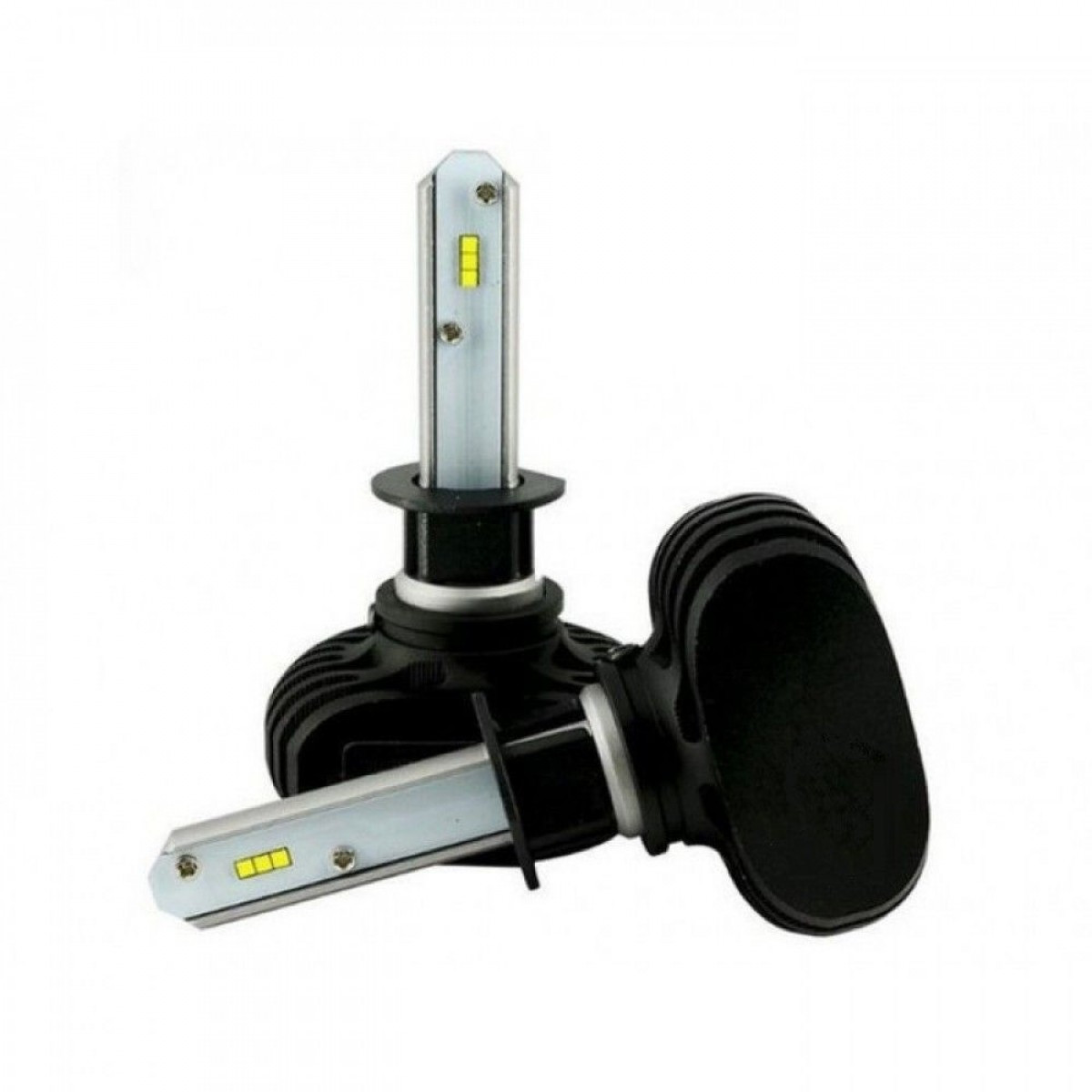 Комплект LED ламп S1 H1 6500 K 12-24 V з радіатором (діод CSP) 40 ват, фото 1