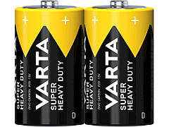 Батарейка сольова R20/D 2шт (блістер) ТМ Varta