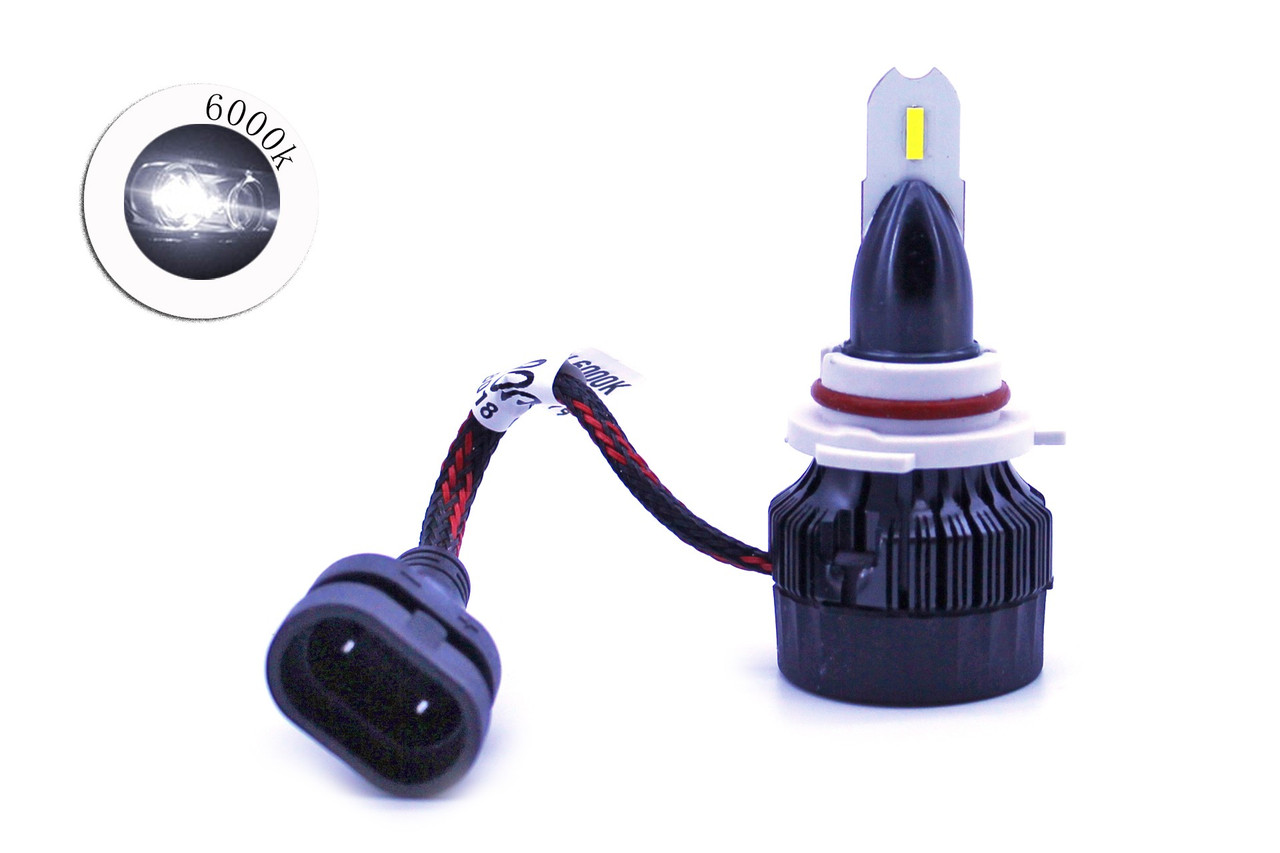Комплект LED ламп Mi7 H11 6000K 12 V 25 W радіатор з вентилятором (діод Taiwan 1860)