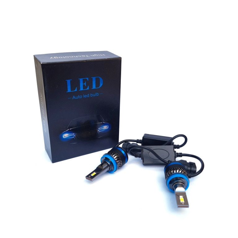 LED комплект RТ19 H11 (H8/H9/H16) 9-32V 36 W 6000 K радіатор з вентилятором (діод 3570)