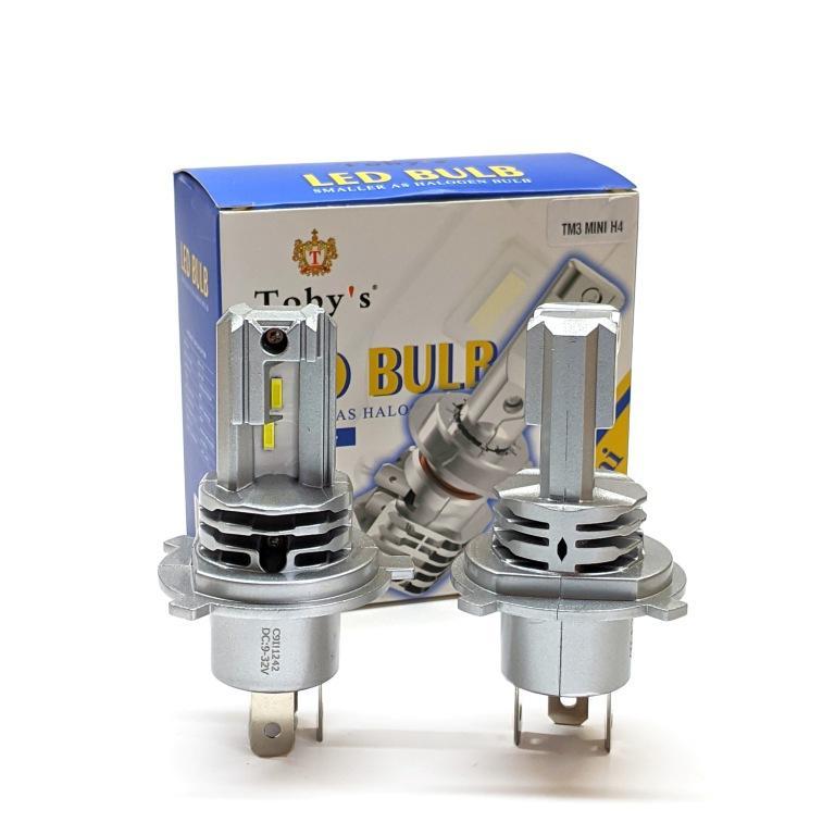 Комплект LED ламп Toby's TM3 mini H4 9-32V 22 W 6000 K з радіатором (діод 1860)