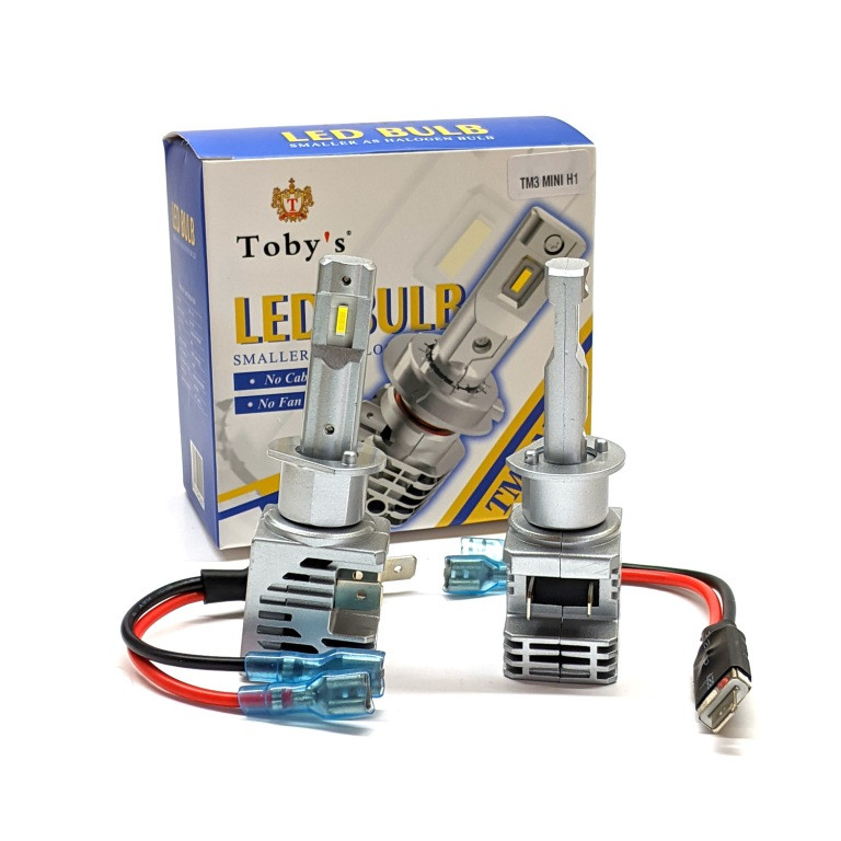 Комплект LED ламп Toby's TM3 mini H1 9-32V 22 W 6000 K з радіатором (діод 1860)