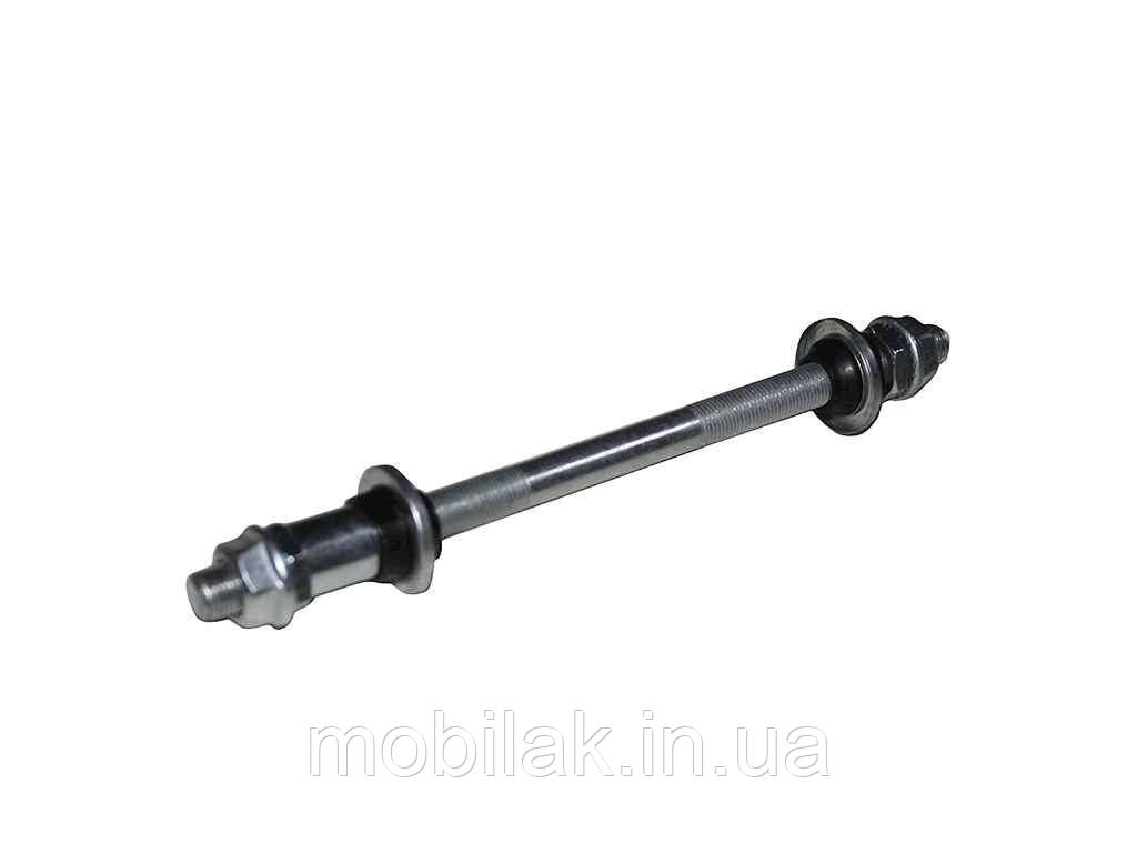 Вісь передня 26 хром з конусами L-180mm ТМ КОЛЕСО, фото 1