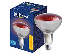 Лампа інфрачервона 175W Е27 R125 інд.упаковка ТМ Іскра
