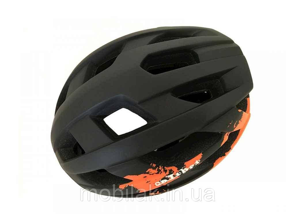 Шолом L (58-61 см) BlackOrange FSK-Y54 ТМ Calibri, фото 1