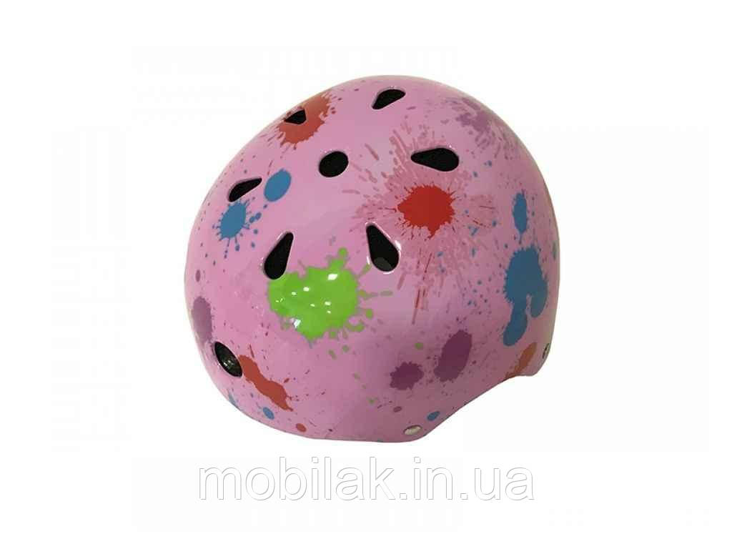 Шолом дитячий M (48-55см) Light PurpleDifferent color FSK-503L ТМ Calibri, фото 1