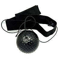 Мяч на резинке (боксерский тренажер) с повязкой на голову, пневмотренажер