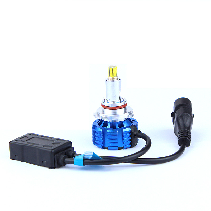 Комплект LED ламп X8 HB3 (9005) 6500K 12-24 V 25 W радіатор із вентилятором (діод CSP, 360° кругове розташування