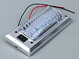 LED-плефон салону універсальний SND-0001 12-24 V 6 SMD 2835 WHITE з вимикачем. 108х52х26 мм, фото 3