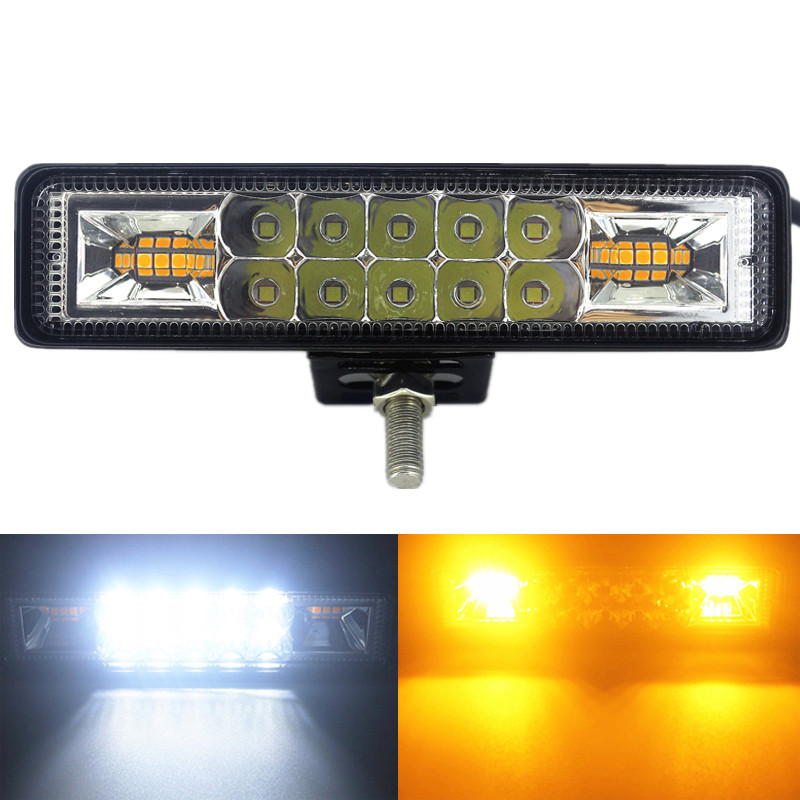 Світлодіодна LED-фара FG-48W 16 світлодіодів 3030 спрямоване світло (SPOT) зі стробоскопом