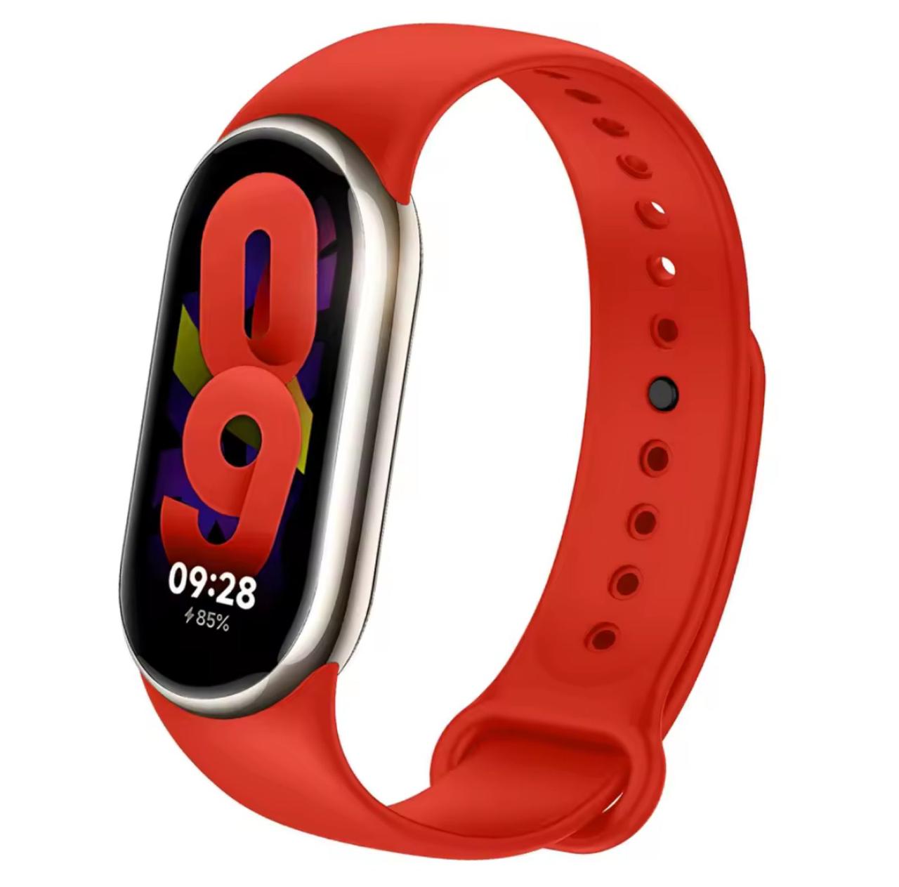 Ремінець на розумний браслет Xiaomi Mi Band 8 / Червоний, фото 1