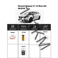 Комплект фільтрів Renault Megane IV 1.5 Blue dCi (2018-) WIX