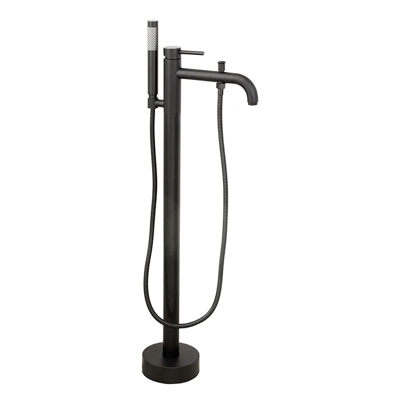 Підлоговий змішувач для ванни Mixxus FLO-009-B Black (MI6018)