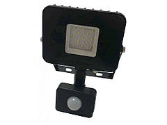 Прожектор 10W 6500K LED ECO з датч.руху (LPES-10C) ТМ LUXEL