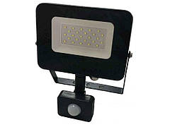 Прожектор 20W 6500K LED ECO з датч.руху (LPES-20C) ТМ LUXEL