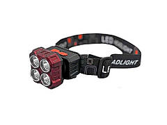 Ліхтар налобний 2реж. 2500-4000K АКБ 600mAh 6*5.5 см (4LED) B27537 ТМ Китай