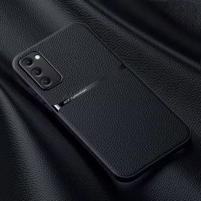 Шкіряний чохол Elegance з магнітом для Samsung Galaxy S21 FE